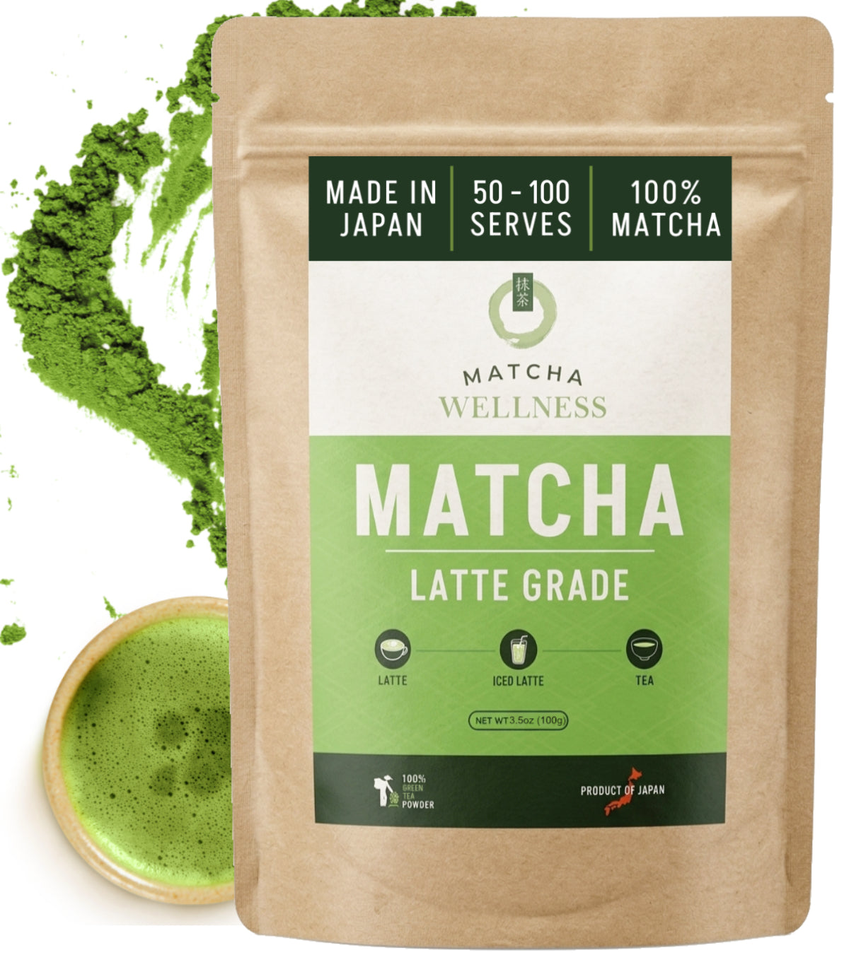 Latte Grade Japanese Matcha | 100g