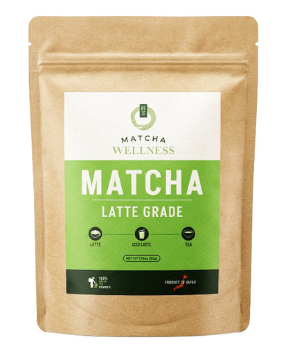 Japanese Latte grade matcha 50g by Matcha Wellness Australia