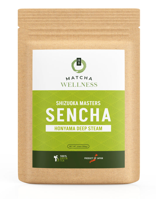*NEW* Honyama Deep Steamed Japanese Sencha 100g - Shizuoka Masters - Matcha Wellness
