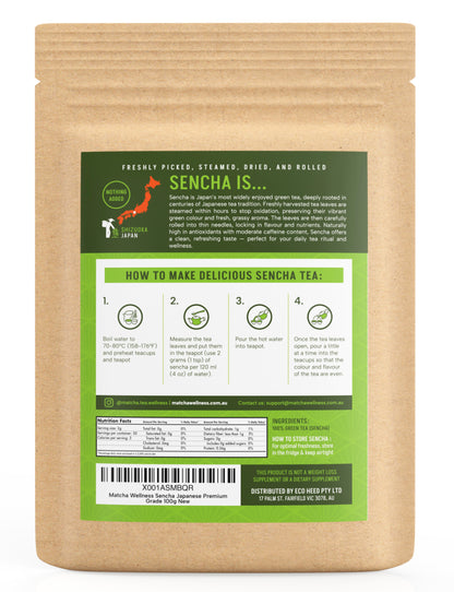 *NEW* Inaguchi Deep Steamed Japanese Sencha 100g - Shizuoka Masters - Matcha Wellness