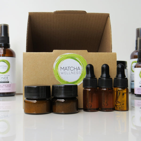 Restore Sample Kit – for Mature or Dry Skin - Eco Heed Matcha Australia