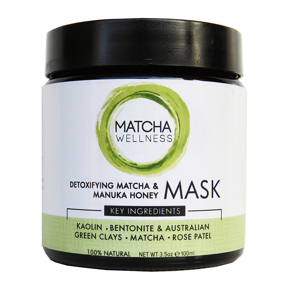 Detoxifying Matcha & Manuka Honey MASK - 100g - Eco Heed Matcha Australia