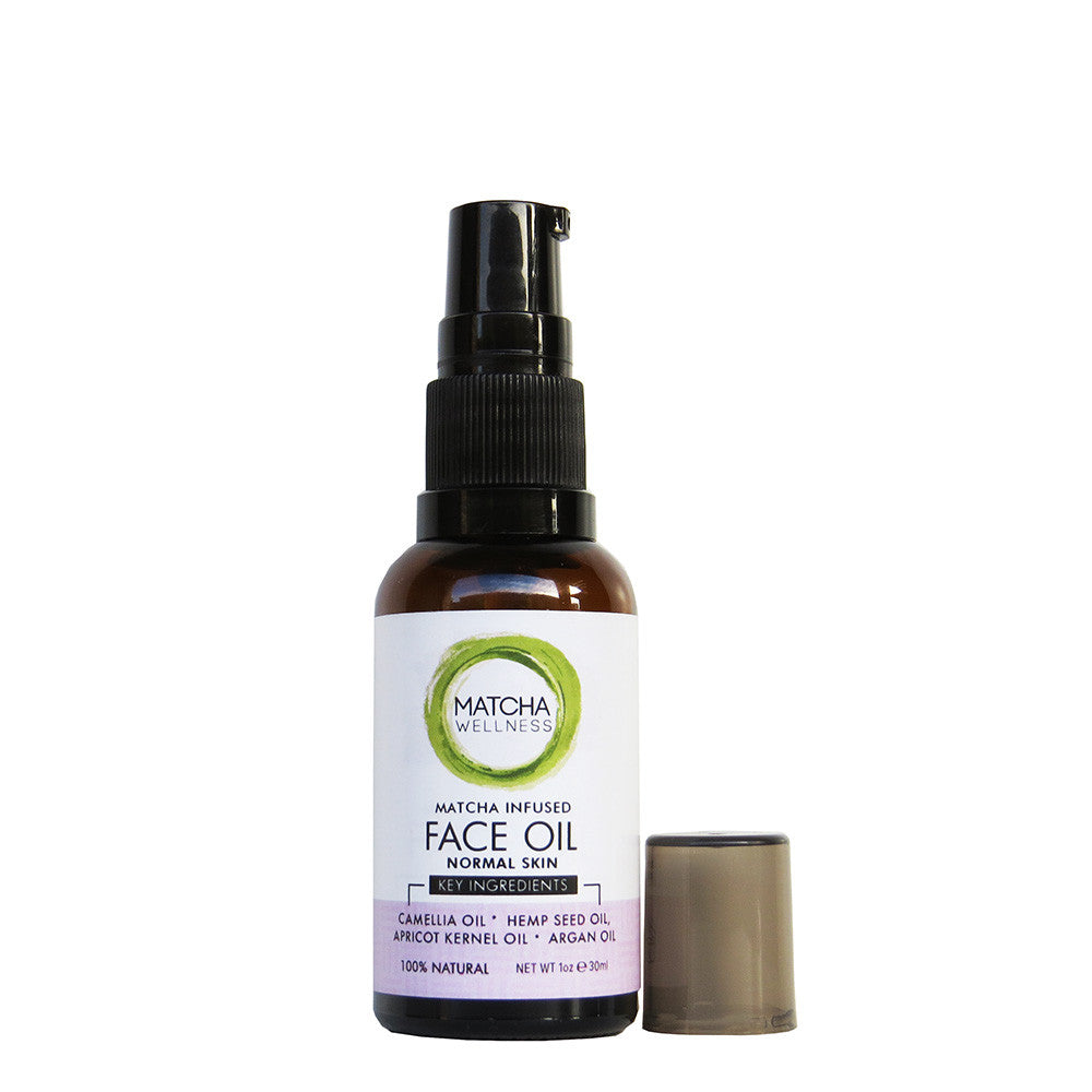 Matcha Infused FACE OIL (Normal Skin) - 30ml - Eco Heed Matcha Australia