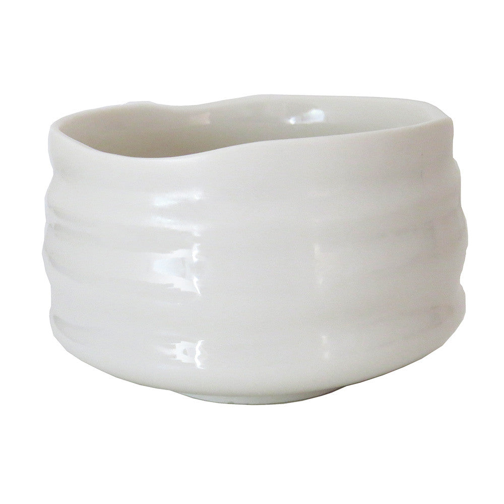 White Ceramic Matcha Bowl - Eco Heed Matcha Australia