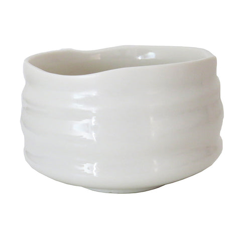 White Ceramic Matcha Bowl - Eco Heed Matcha Australia